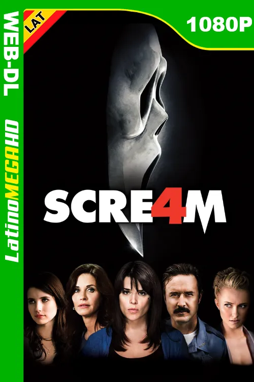 Scream 4 (2011) Latino 1080P WEB-DL