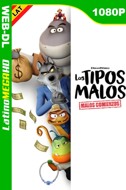 Los tipos malos: Malos comienzos (Miniserie) Temporada 1 (2025) Latino 1080P NF WEB-DL