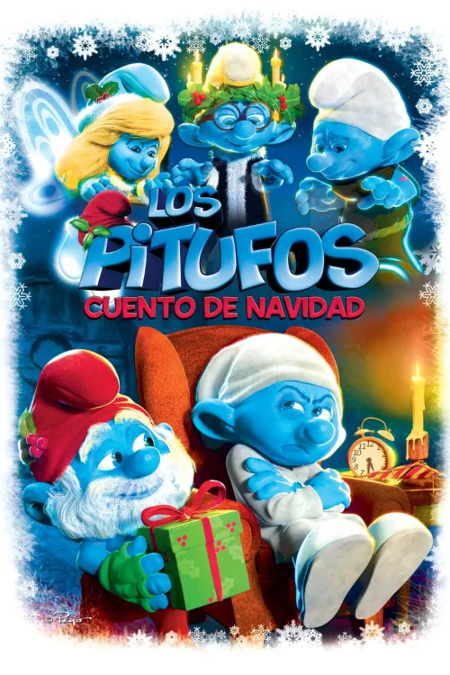 Una Navidad con los pitufos (2011) Latino